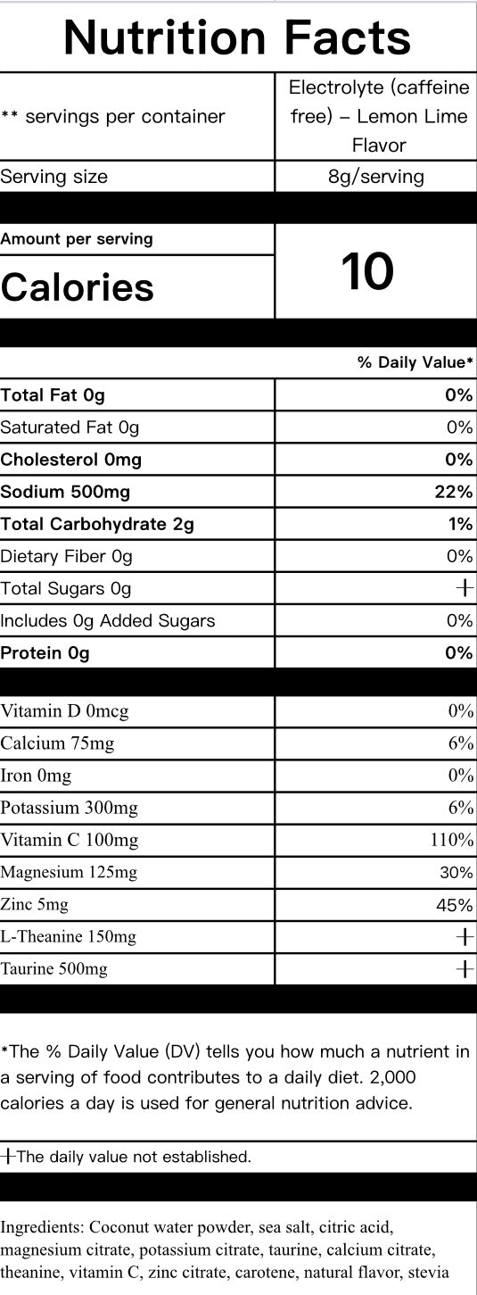 Citrus Hammer | Non-Caffeinated Electrolyte Blend