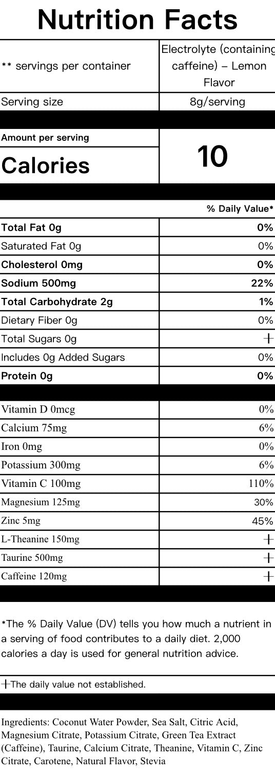 Citrus Hammer | Electrolyte + Caffeine