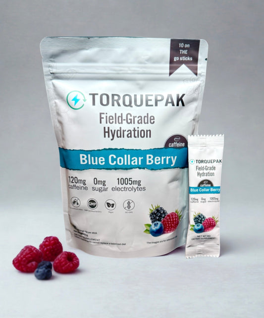 Blue Collar Berry | Electrolyte + Caffeine